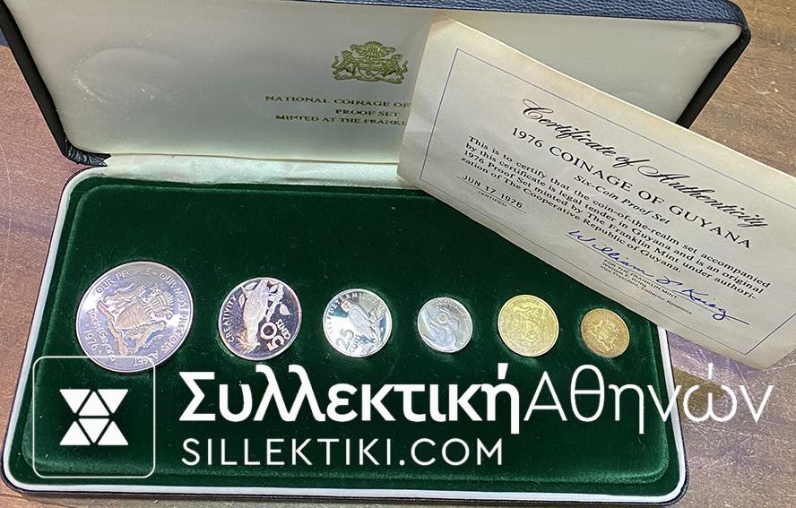 GUYANA Proof Set 1976